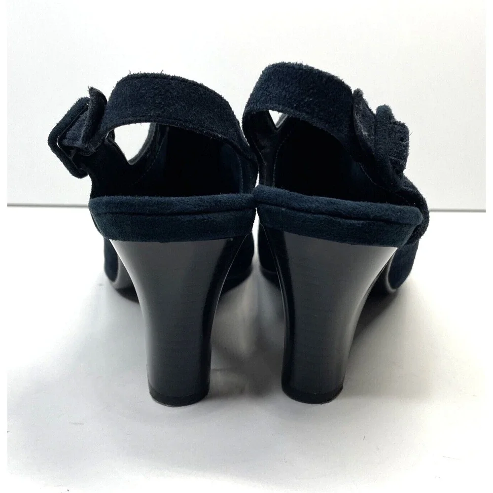 AEROSOLES navy suede