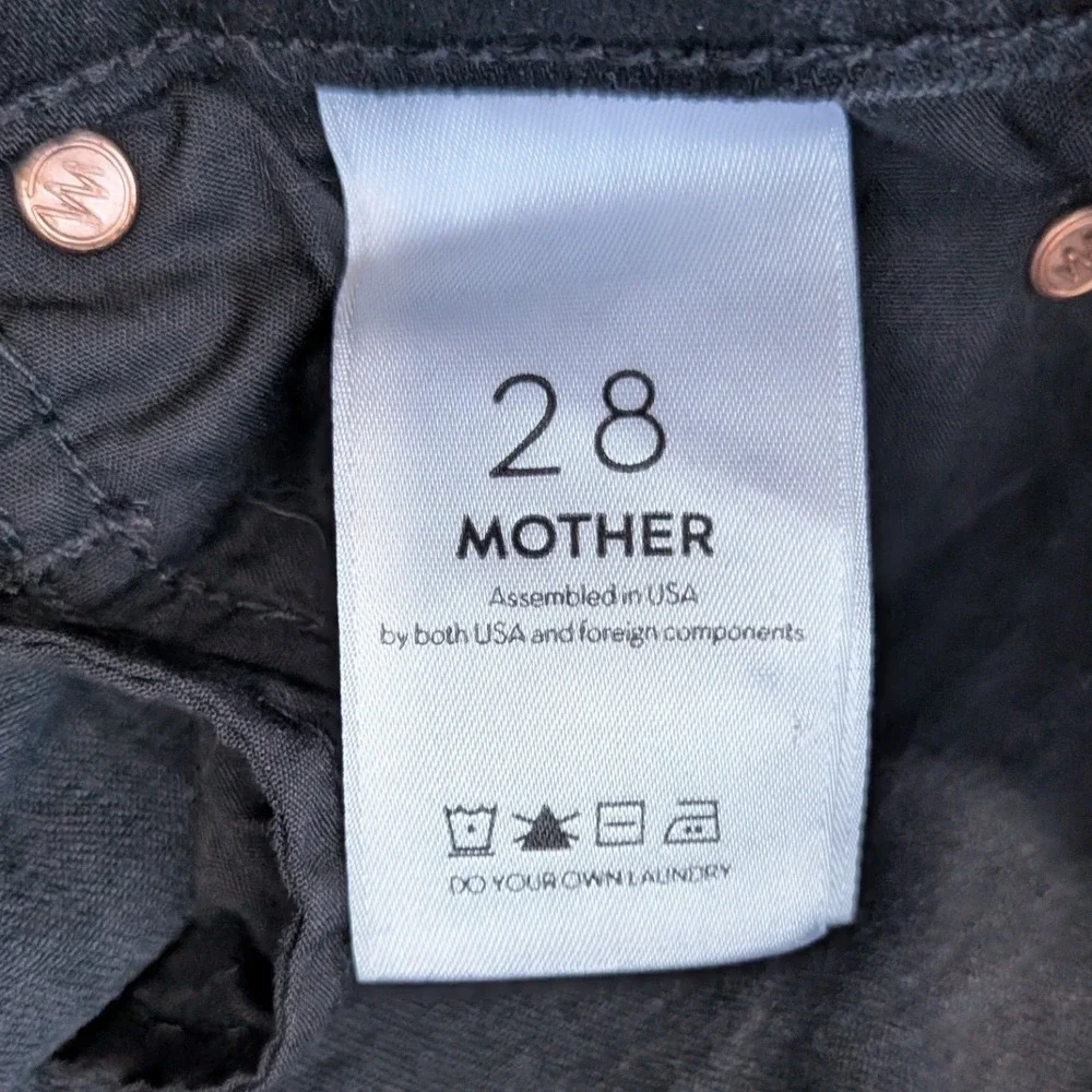 Mother Denim button intricate cut