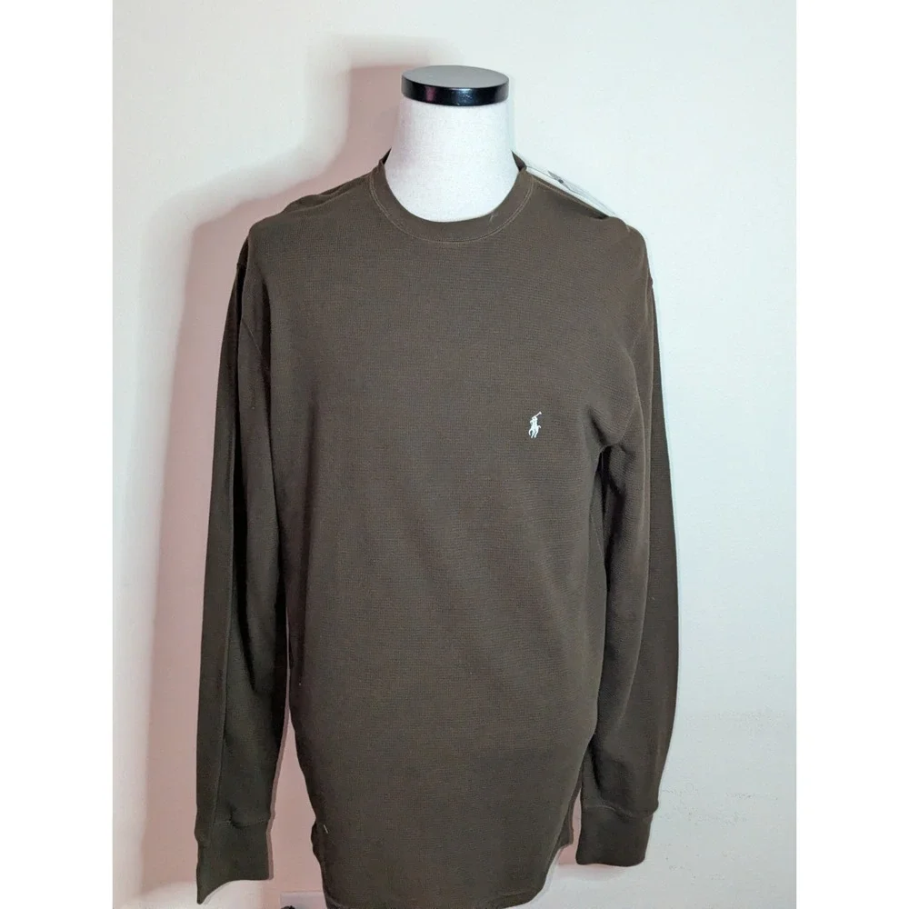 Polo Ralph Lauren Ribbed Crewneck Cotton Sweater‎ Size XL