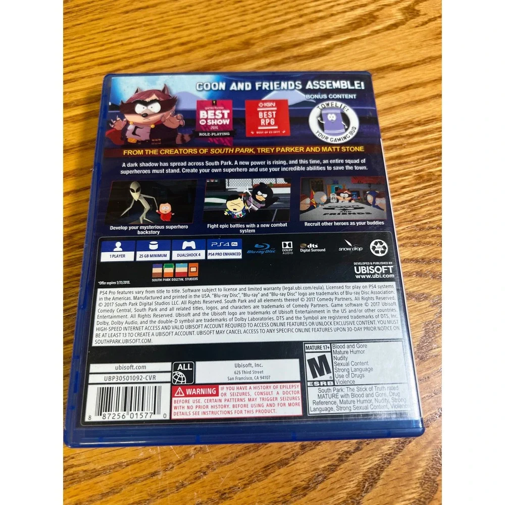 Ubisoft south park