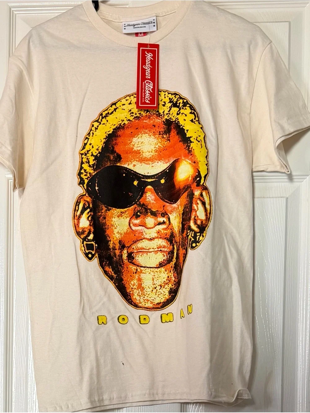 Rodman Graphic Tee - Cream