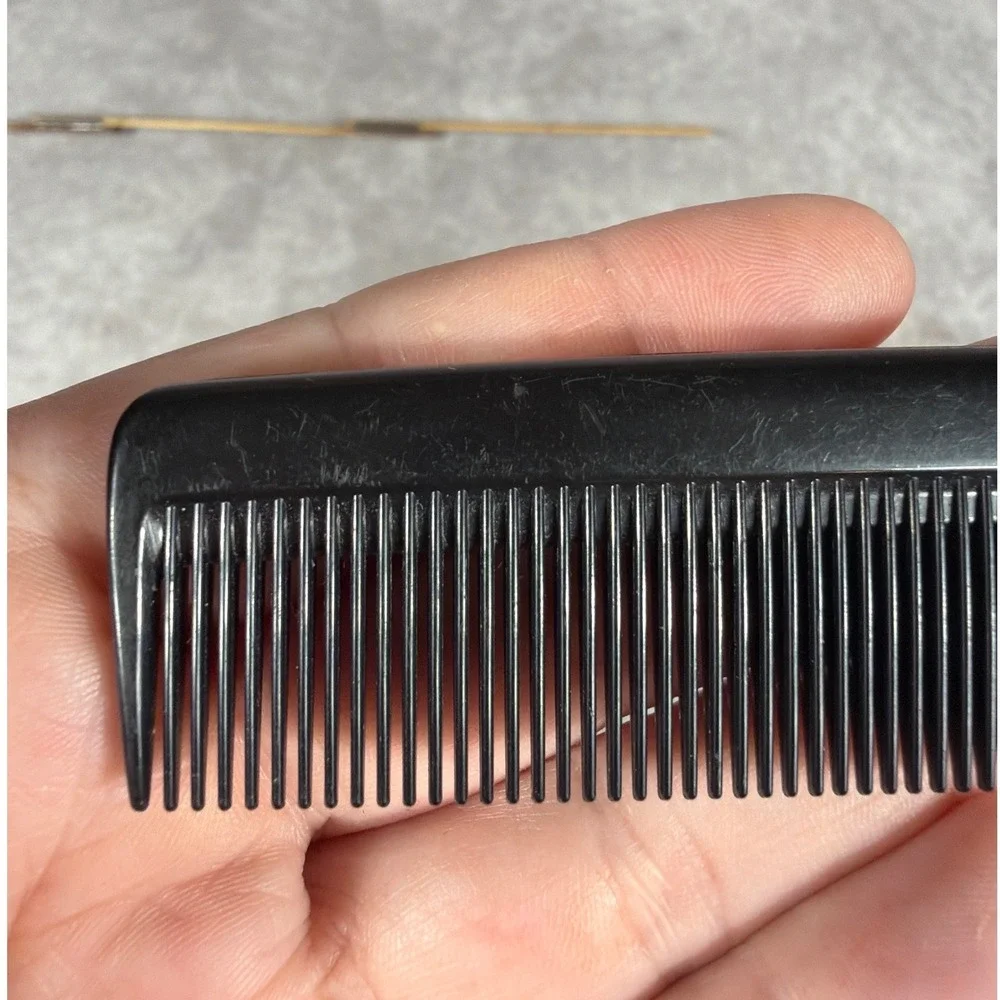 Vtg ACE Genuine Hard Rubber Hair Comb 5