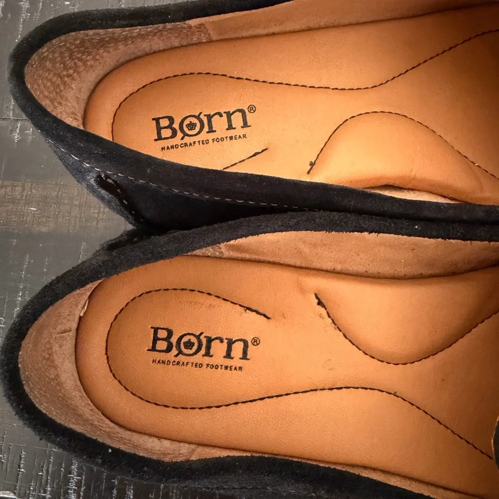 Born suede slip