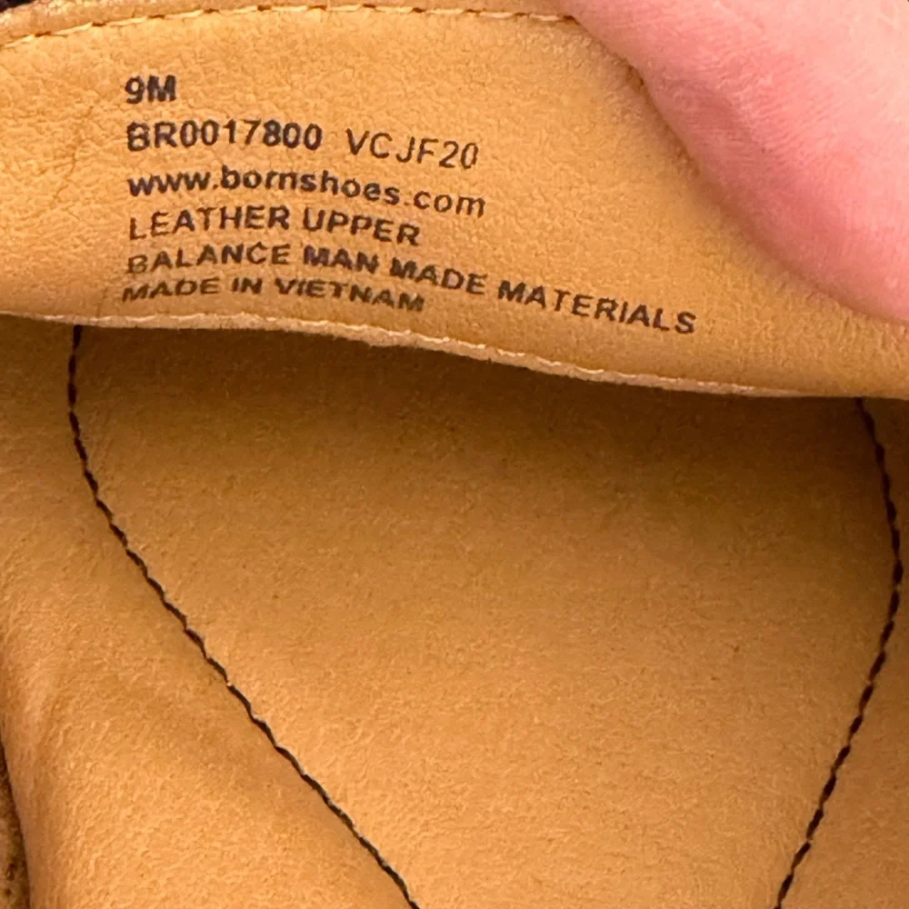 Born suede slip