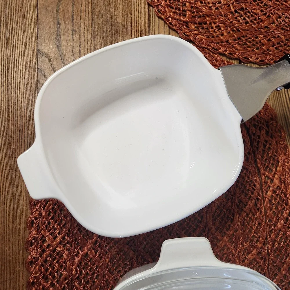 VINTAGE‎ CorningWare 3 piece Set. Blue Cornflower.