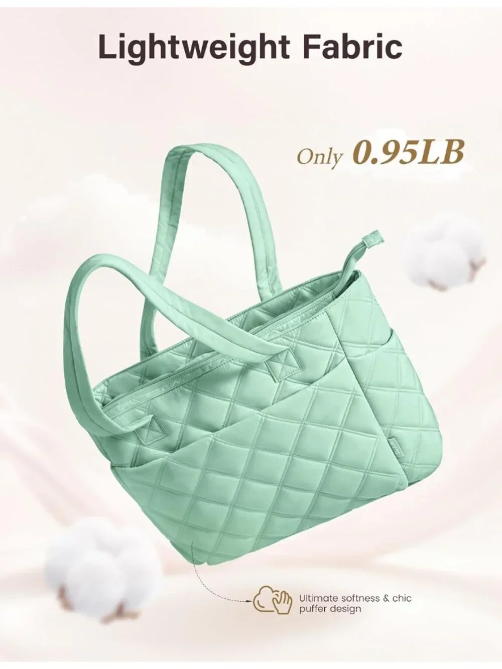 N/A puffy bags