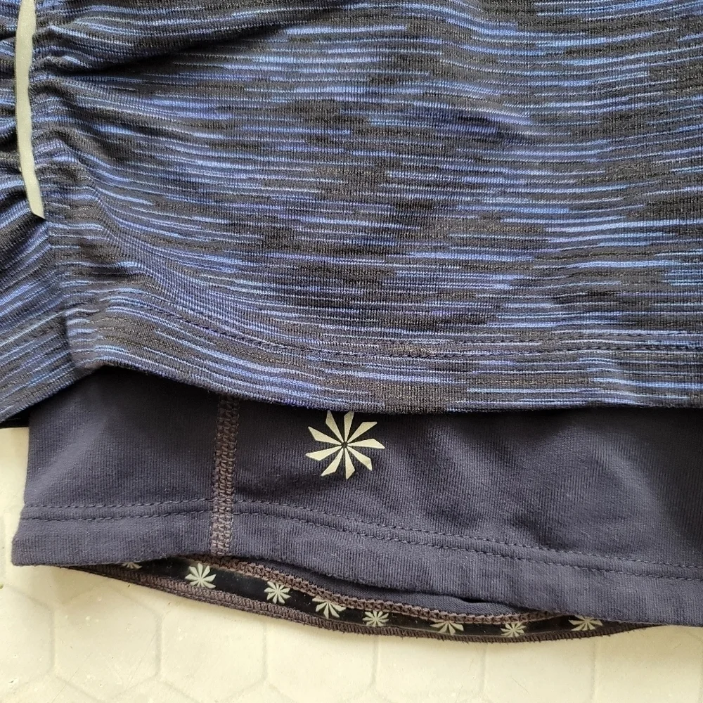 Athleta blue layered