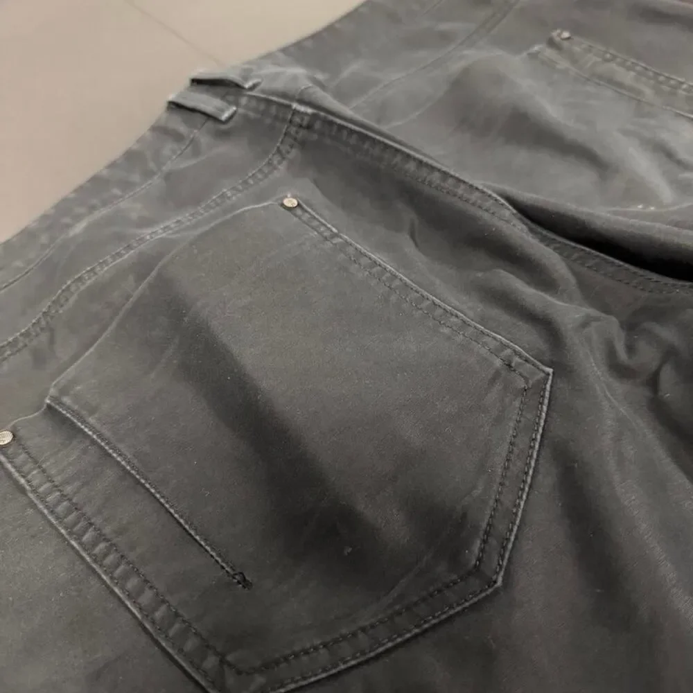 Calvin-klein Men's Black and Grey Trousers
