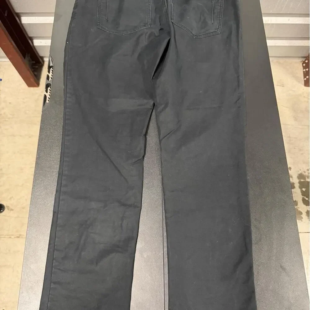 Calvin-klein Men's Black and Grey Trousers