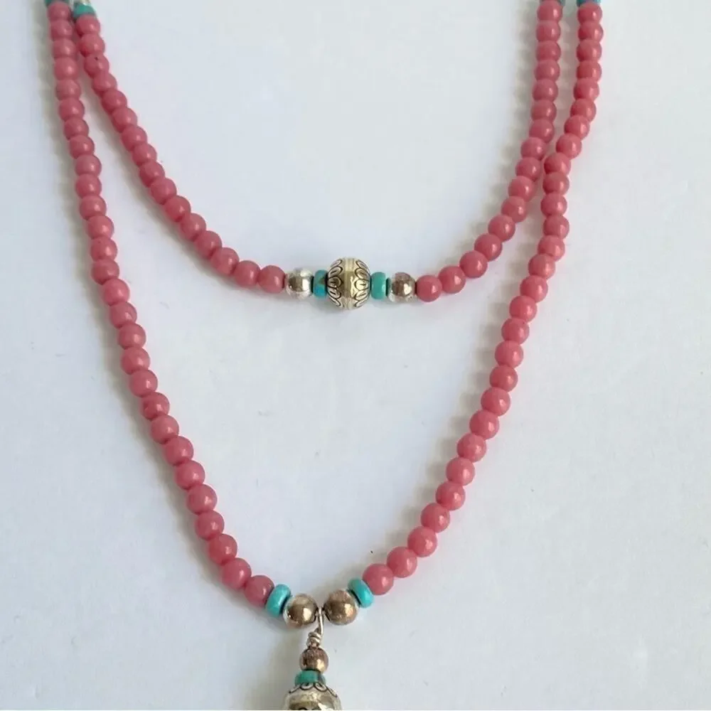 Carolyn Pollack boho pink