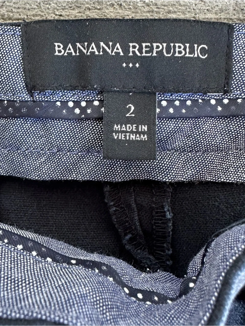 Banana Republic smart navy