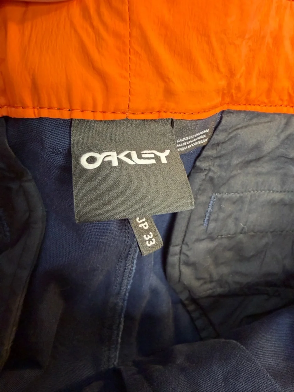 Oakley navy performance