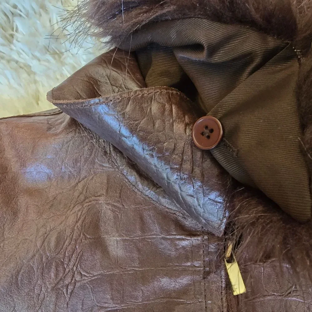 Express genuine leather