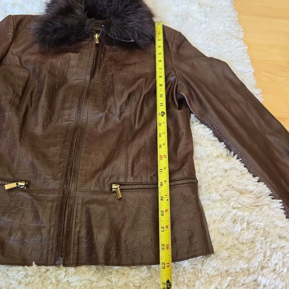 Express genuine leather