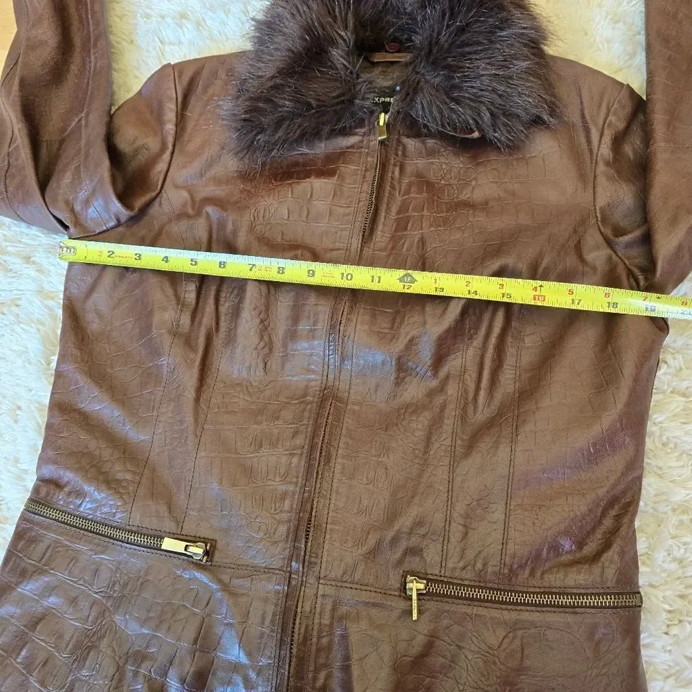 Express genuine leather