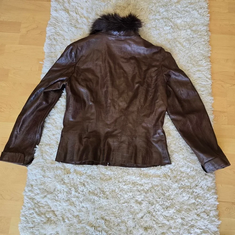 Express genuine leather