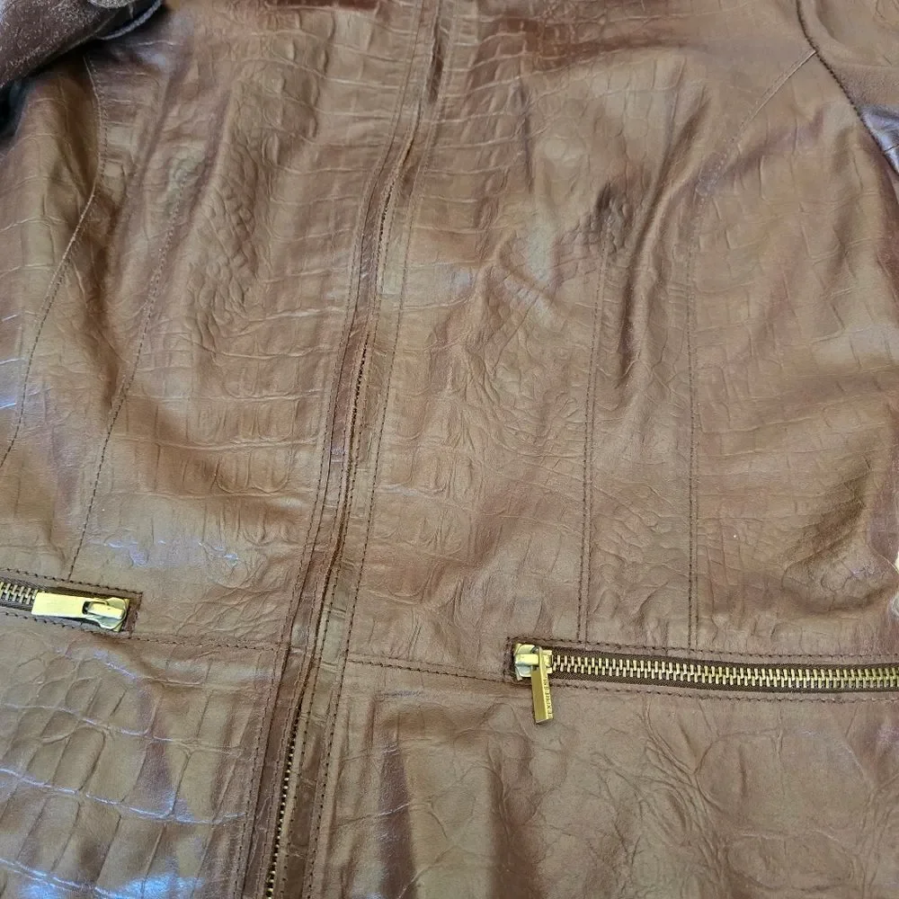 Express genuine leather