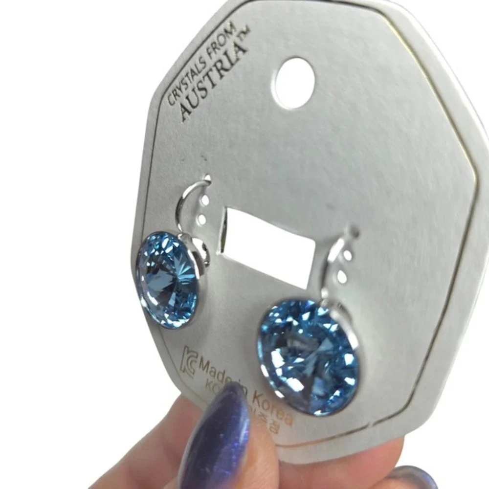 Crystals from Austria light blue