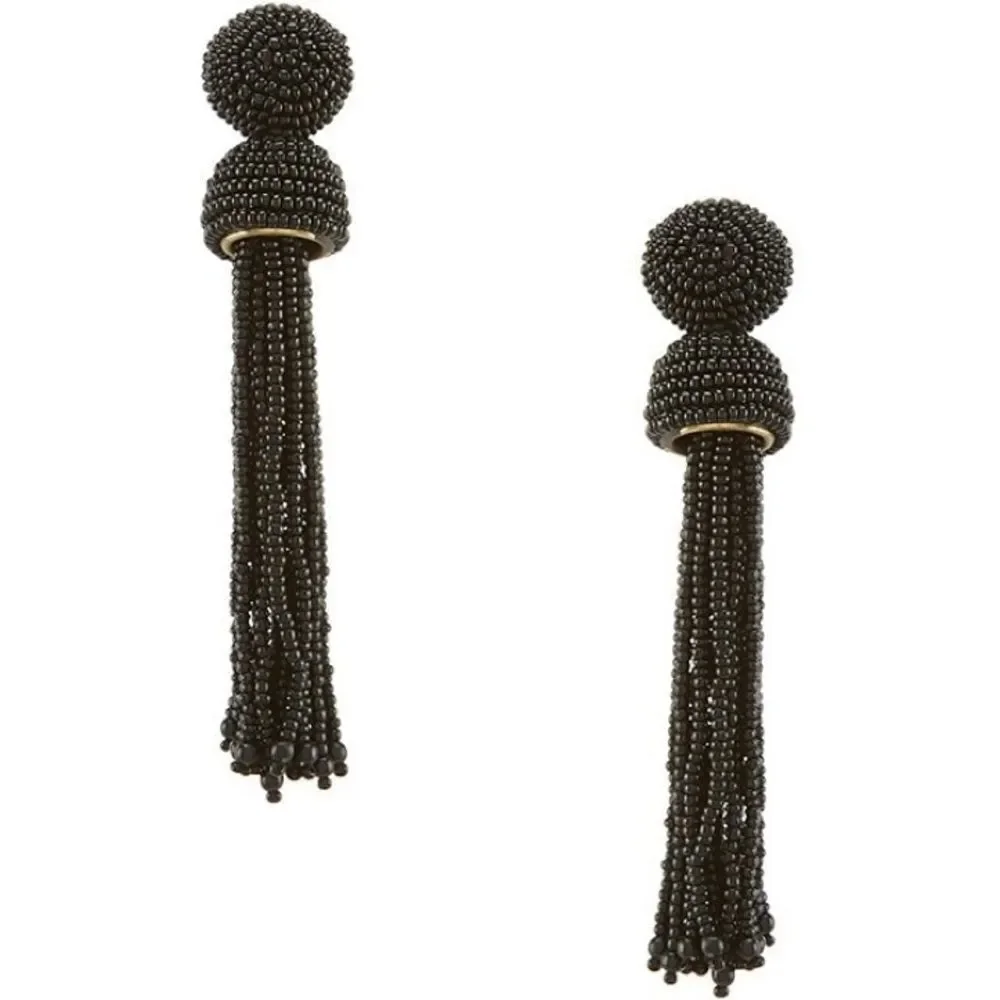 BaubleBar black beaded