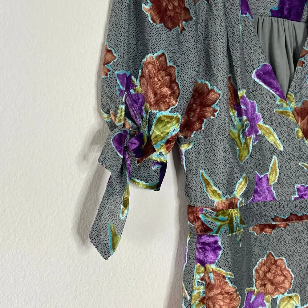SAYLOR floral burnout
