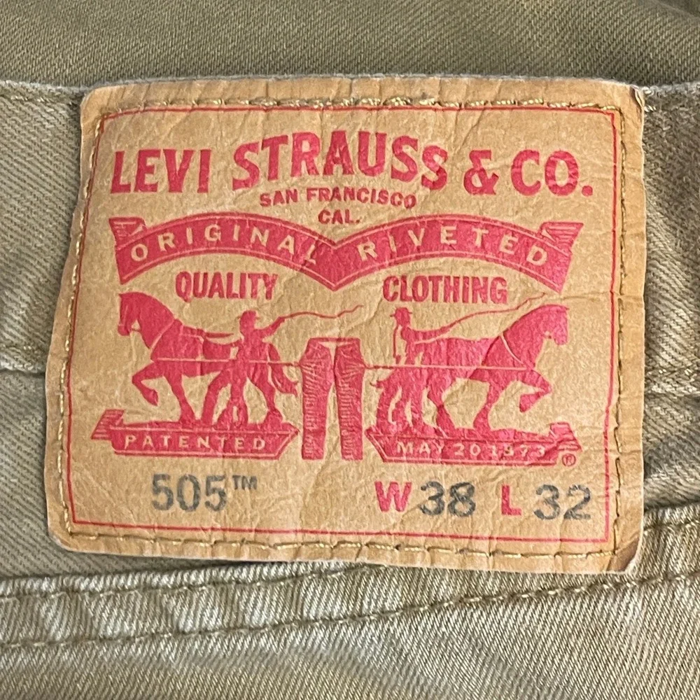Levis tag cotton department