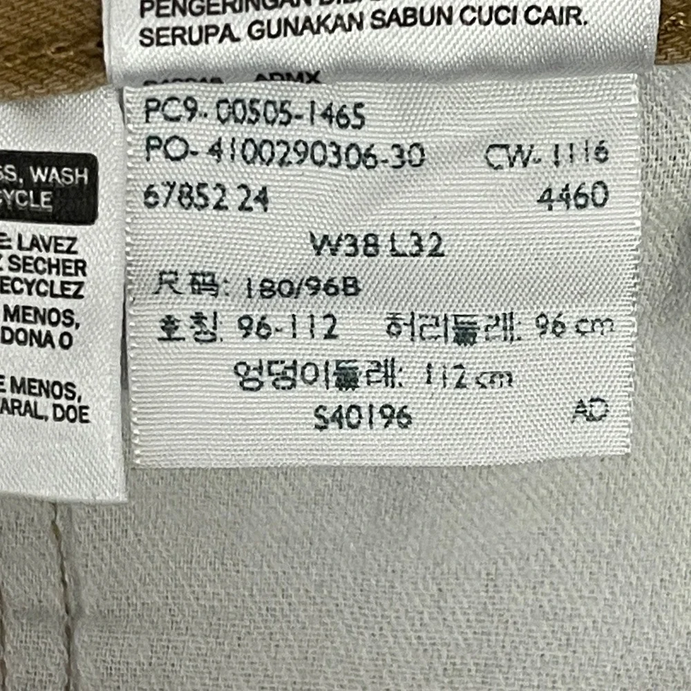 Levis used actual evenings