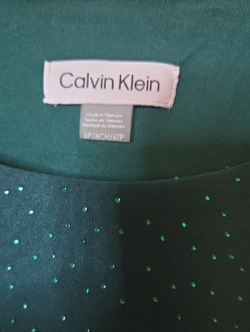 Calvin Klein sleek sleeveless