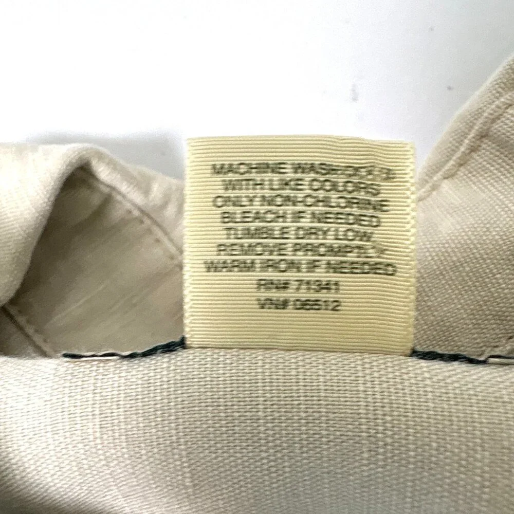 L.L. Bean hem jacket measurements