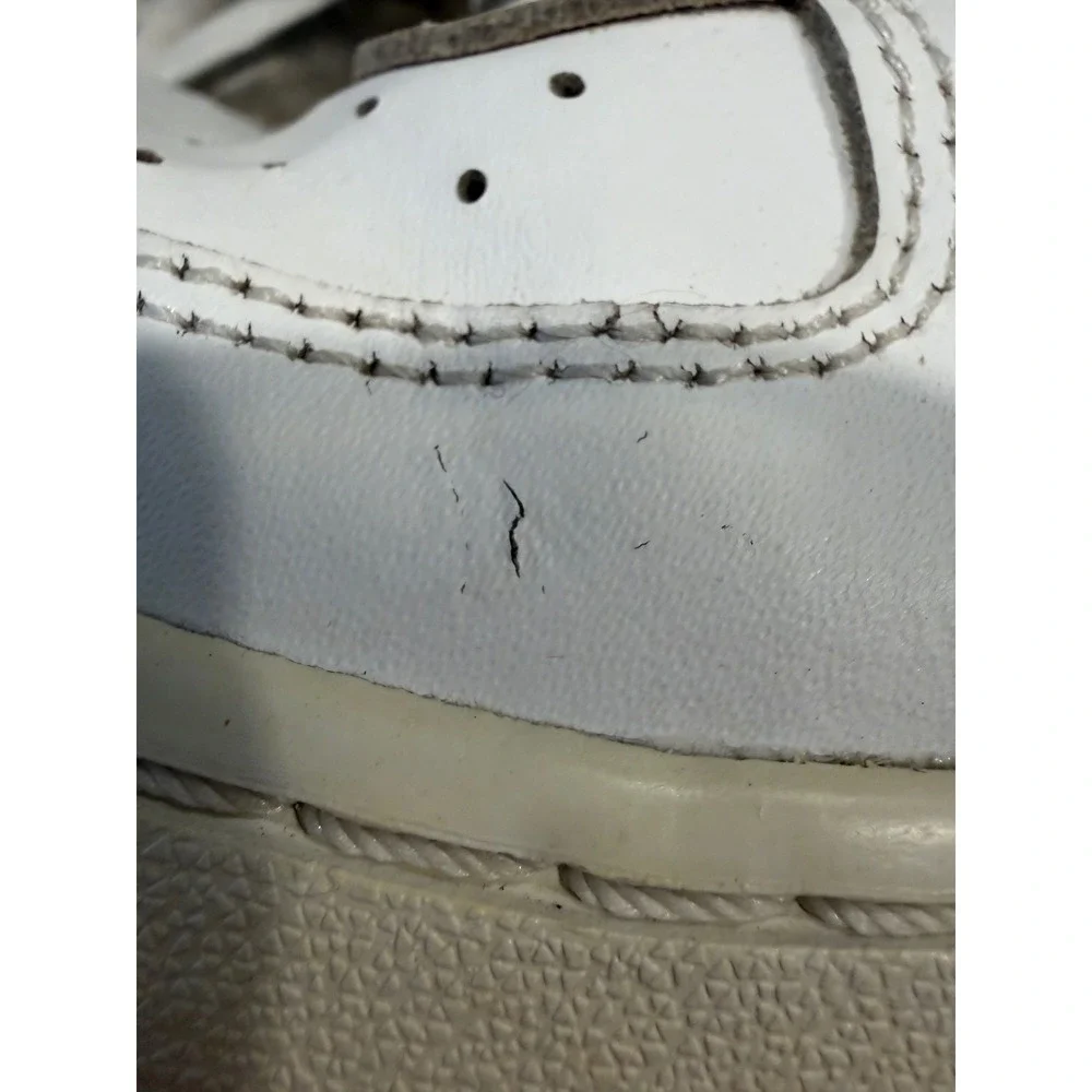 Nike Air Force‎ 1 Low GS White Sneakers Shoes 314192-117 Kids