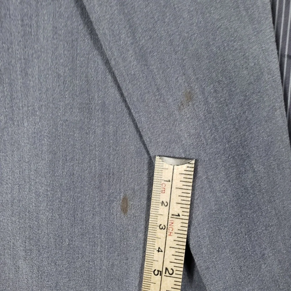 Avenue Plus Size 30/32 Grey Blazer Jacket Two Button Professional Workwear‎
