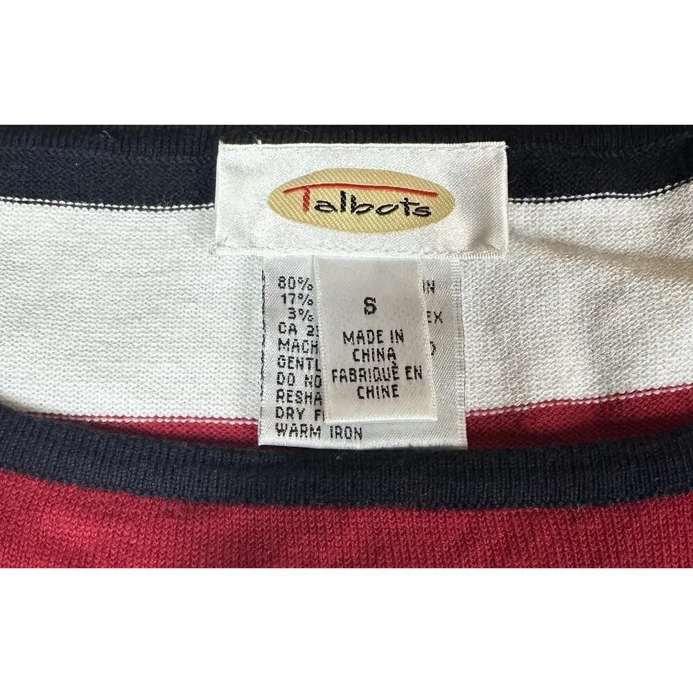 Talbots vintage red