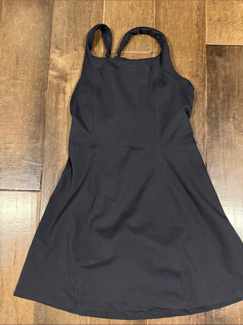 Abercrombie & Fitch Black Mini Tank Dress