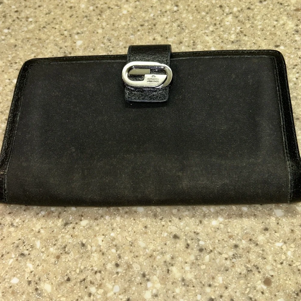 Gucci black nylon