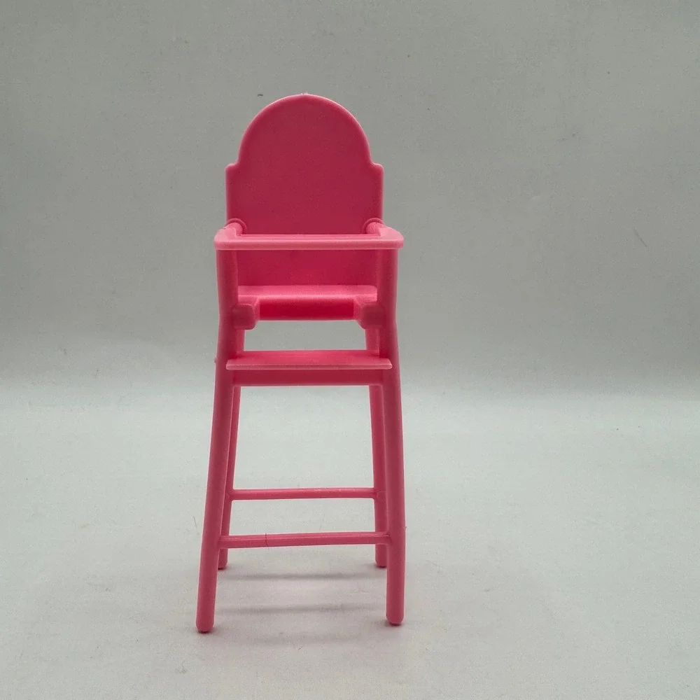 Mattel High Chair Baby Pink Vintage 1974 Doll Furniture Accessory