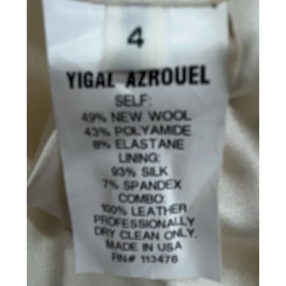 Yigal Azrouel very good