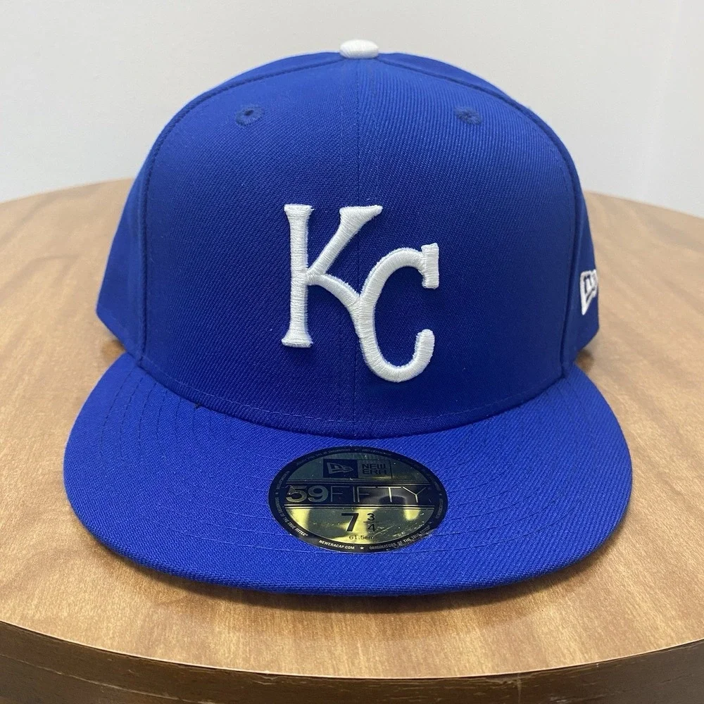 Kansas City Royals 7 3/4‎ New Era Authentic On-Field 59FIFTY Fitted Hat cap MLB