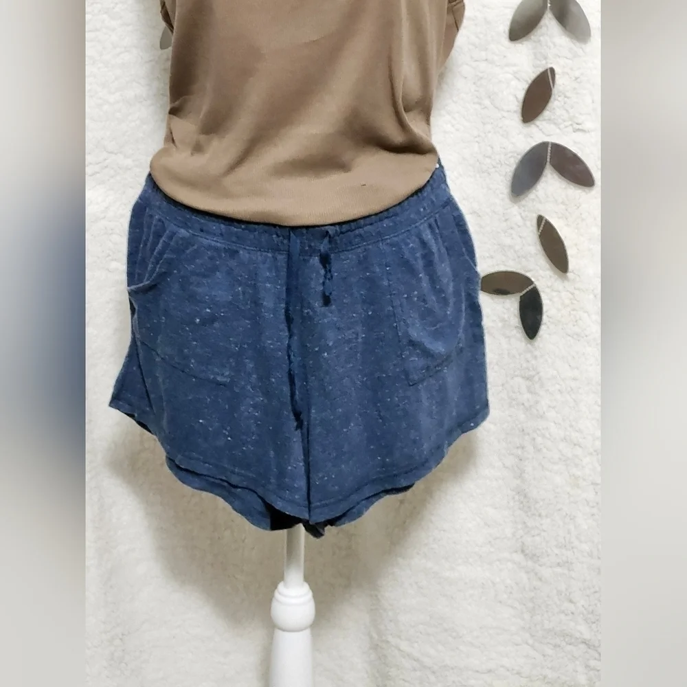 Athletic Works Blue Soft Shorts Size: L(12-14)