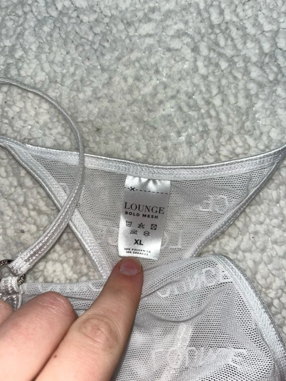 White Lounge set XL