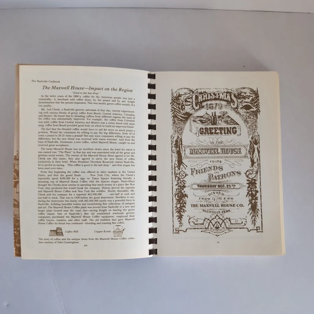 None and/or Unknown nashville cookbook