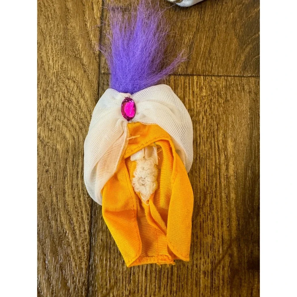 Vintage Mattel Disney Aladdin Ken Outfit Doll Clothes Head Piece‎ Jumpsuit 1992