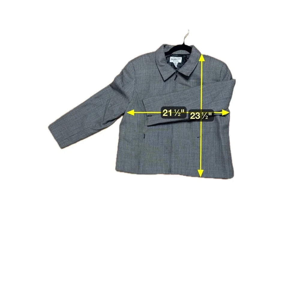 Pendleton tailored zip