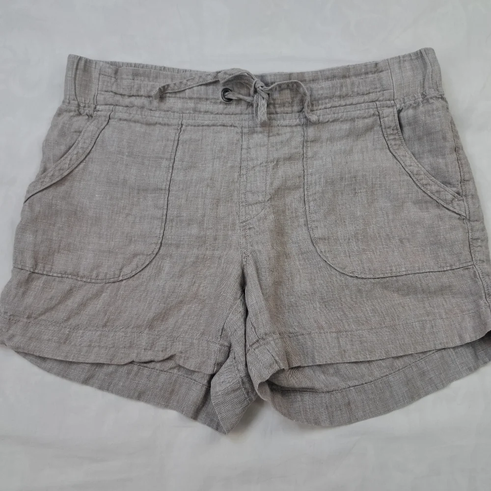 Athleta linen shorts
