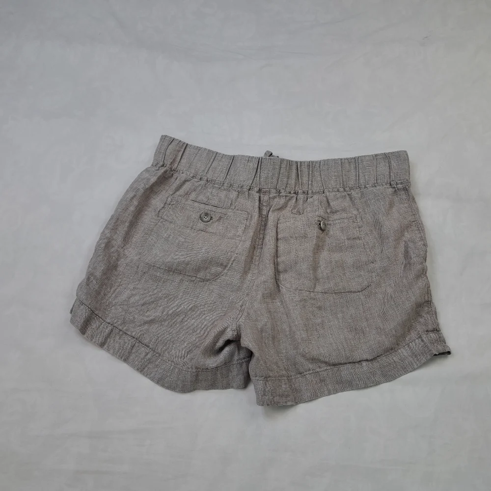 Athleta linen shorts