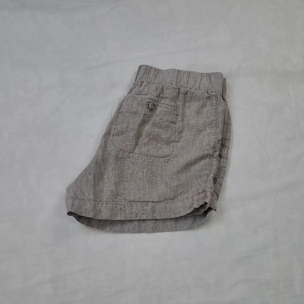 Athleta linen shorts