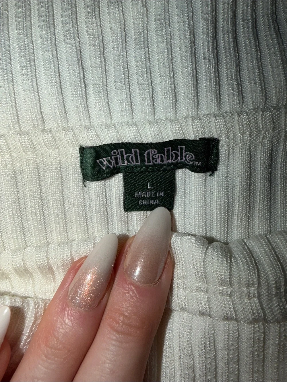 wild fable slim ribbed