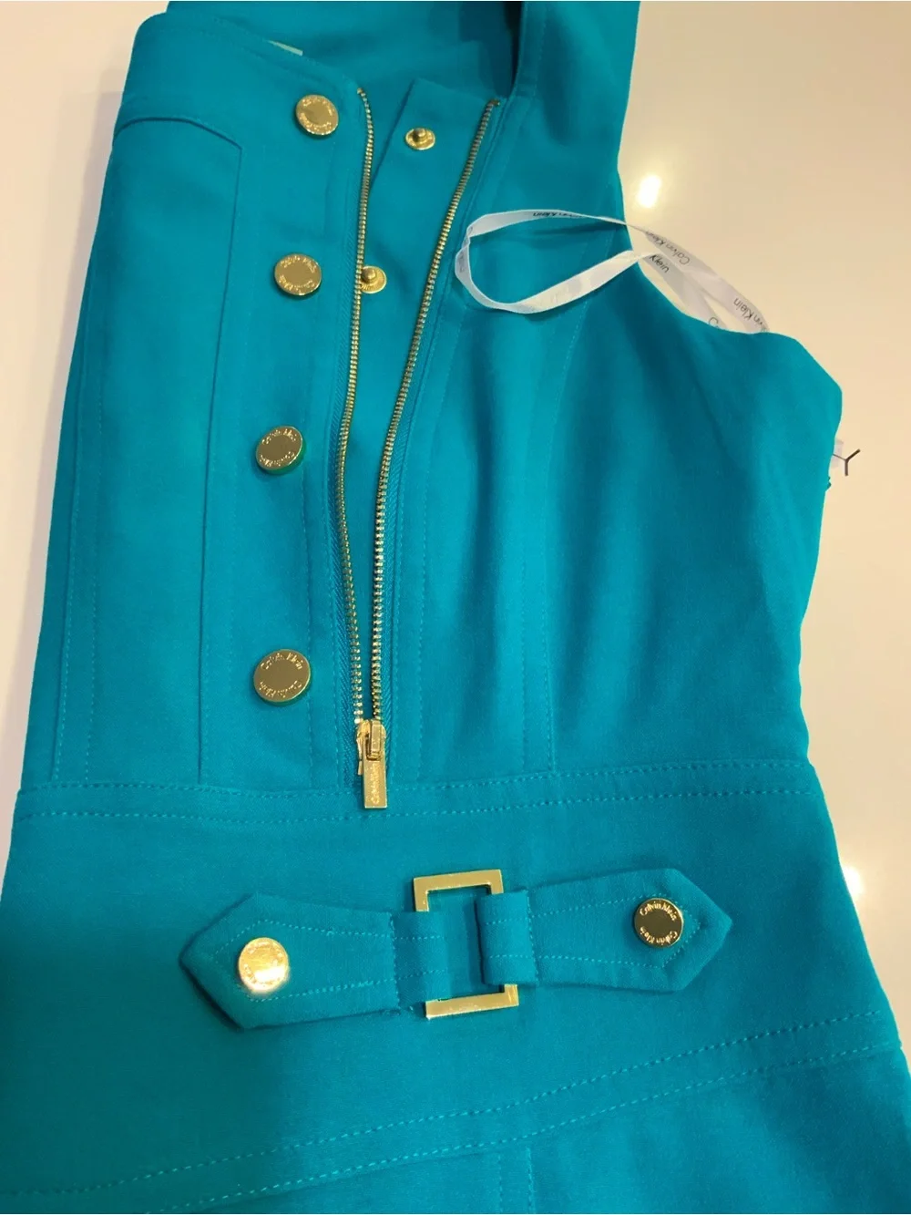 Calvin Klein sleek teal