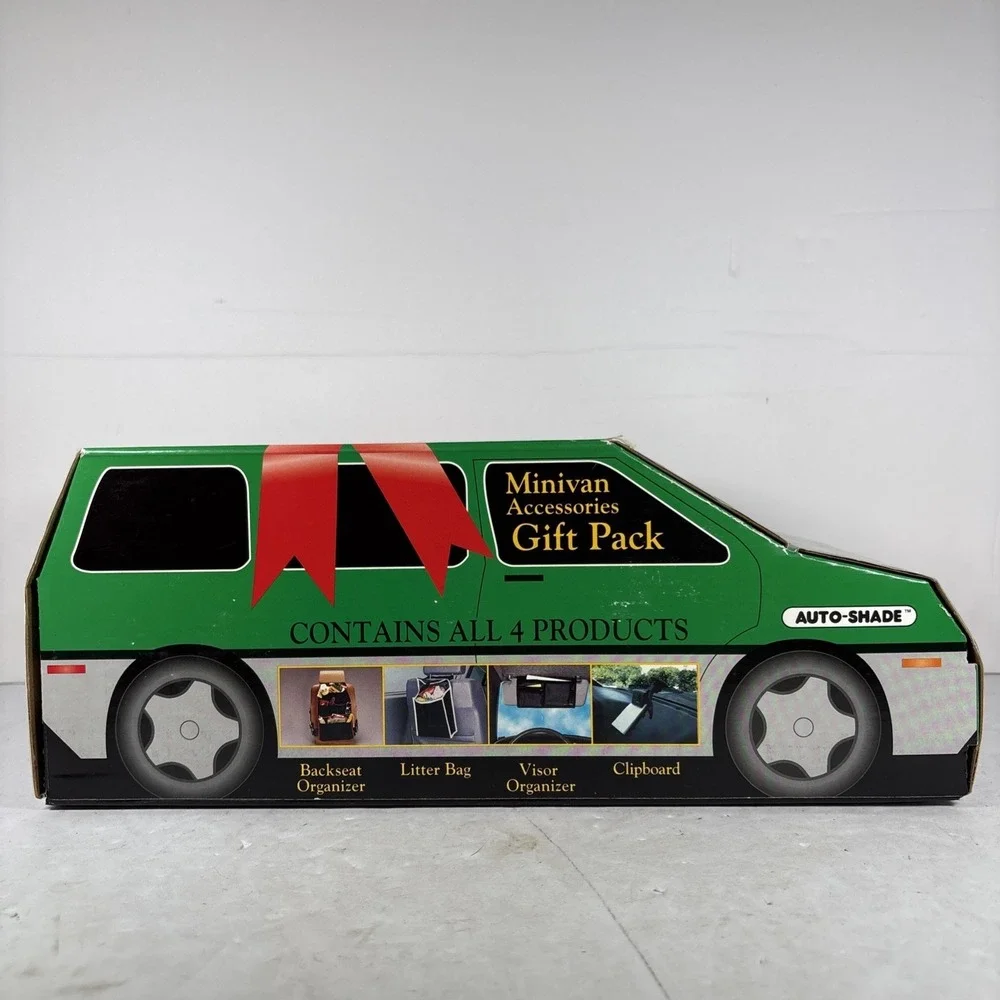 1994‎ Auto-Shade Minivan Accessories Gift Pack Car Shaped Gift Box