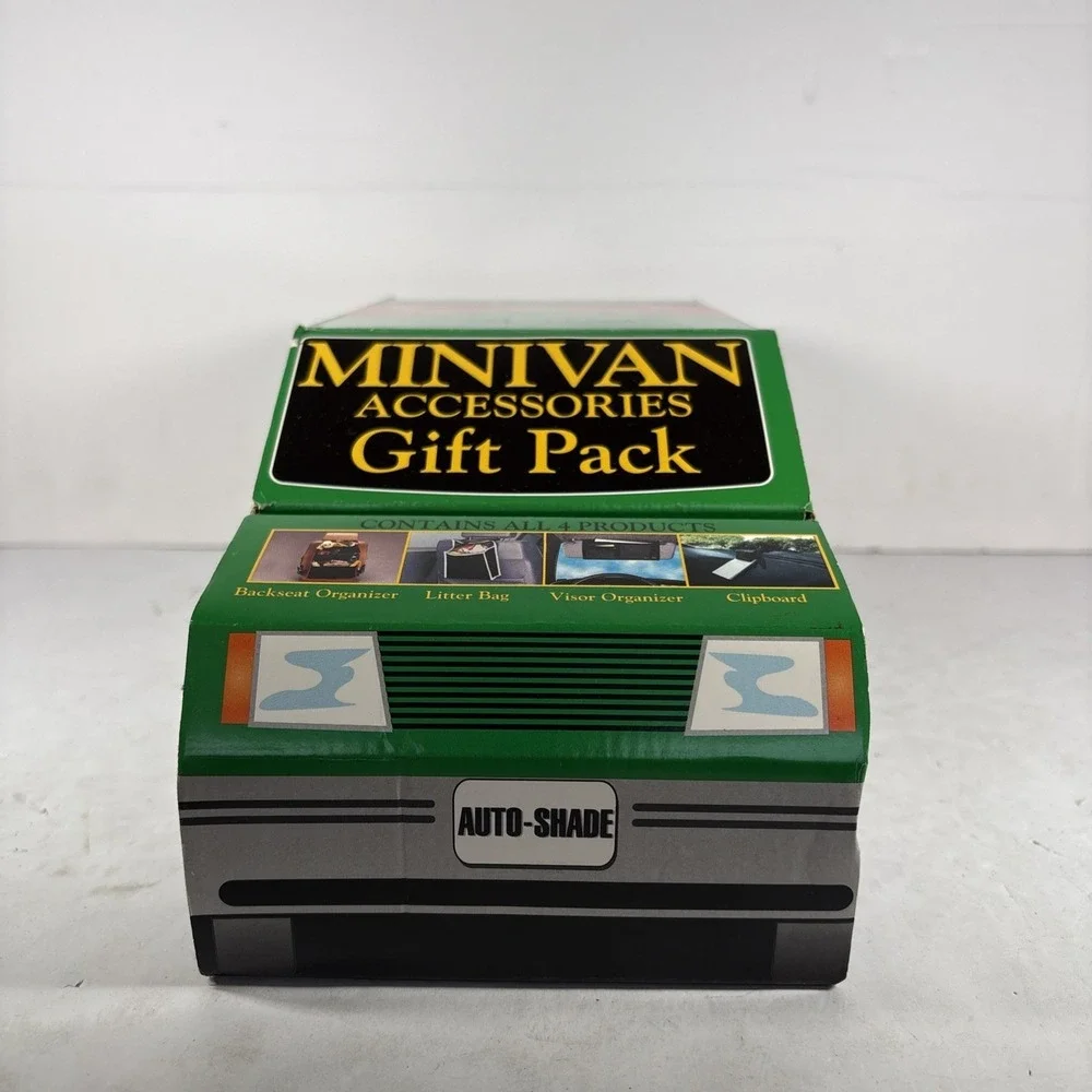 1994‎ Auto-Shade Minivan Accessories Gift Pack Car Shaped Gift Box