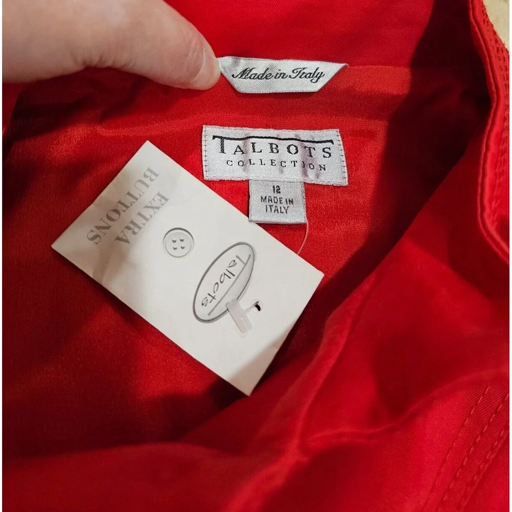 Talbots collection red