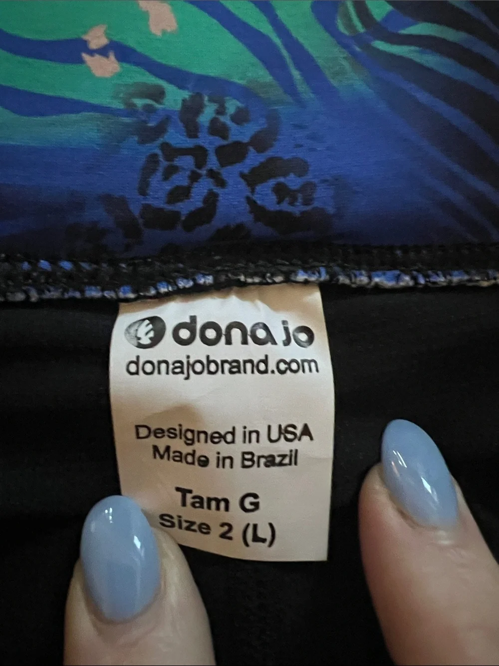 dona jo bright blue